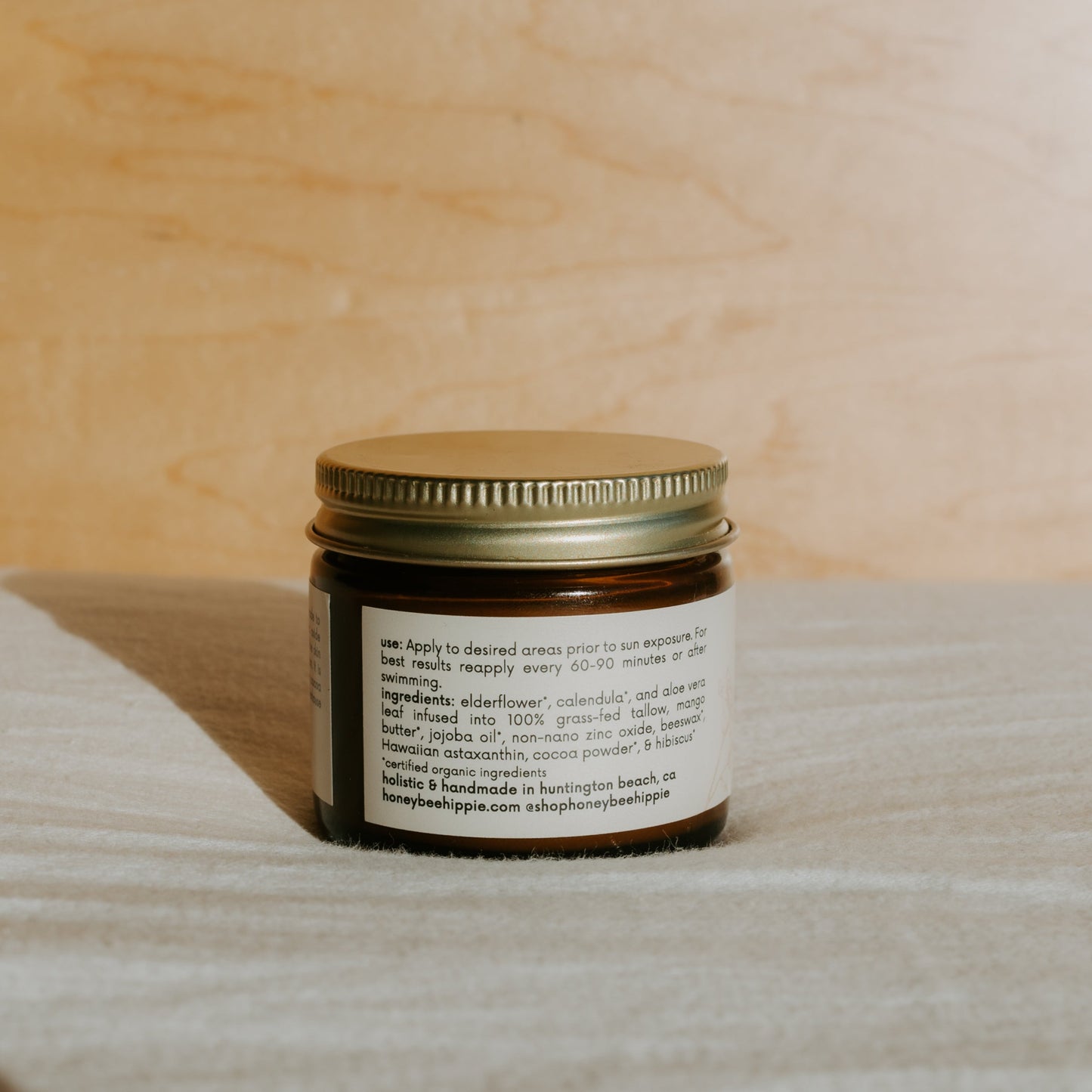 Face the Sun (Herbal Tinted Mineral & Tallow Skin Protection)