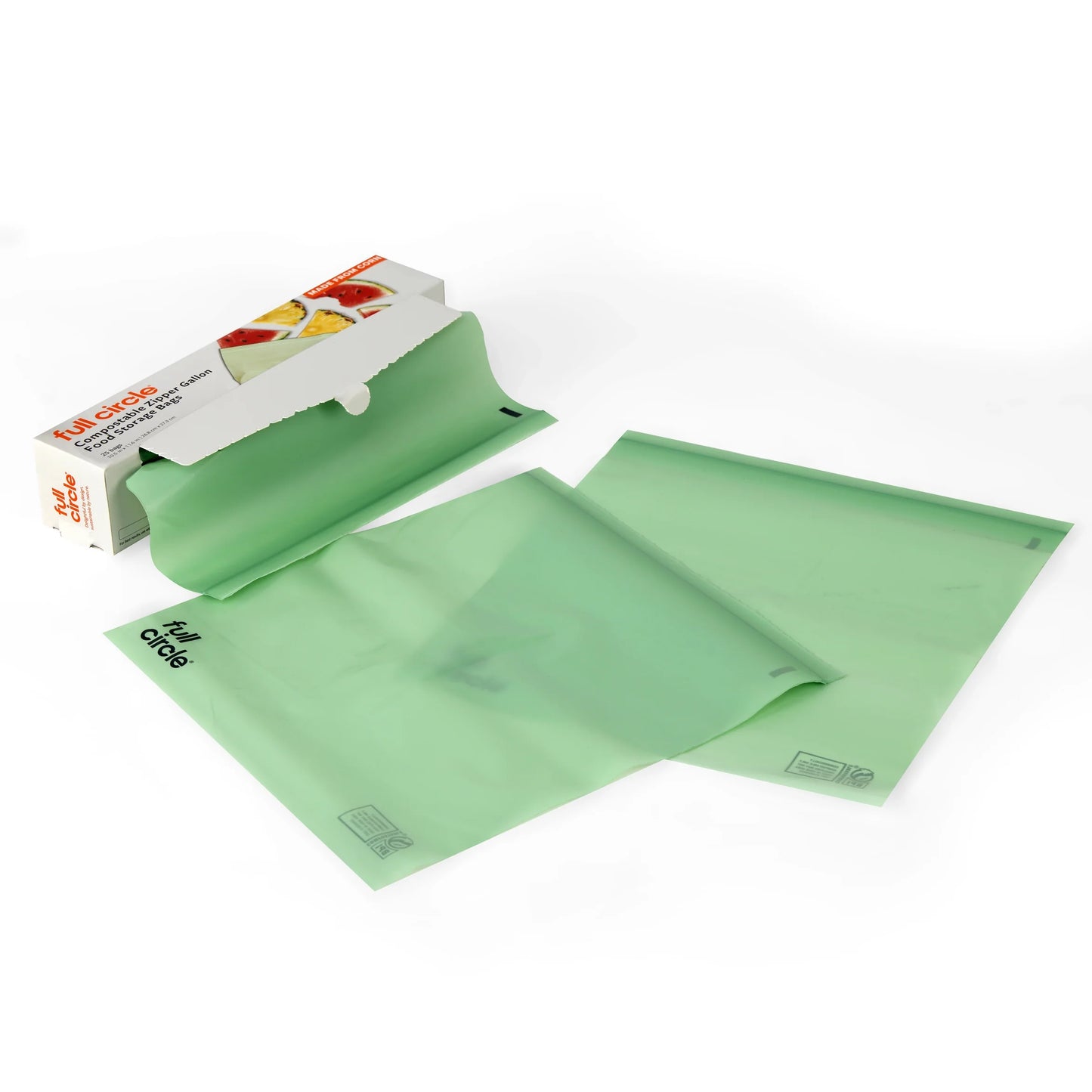 Compostable Gallon Storage Bags (25pk)