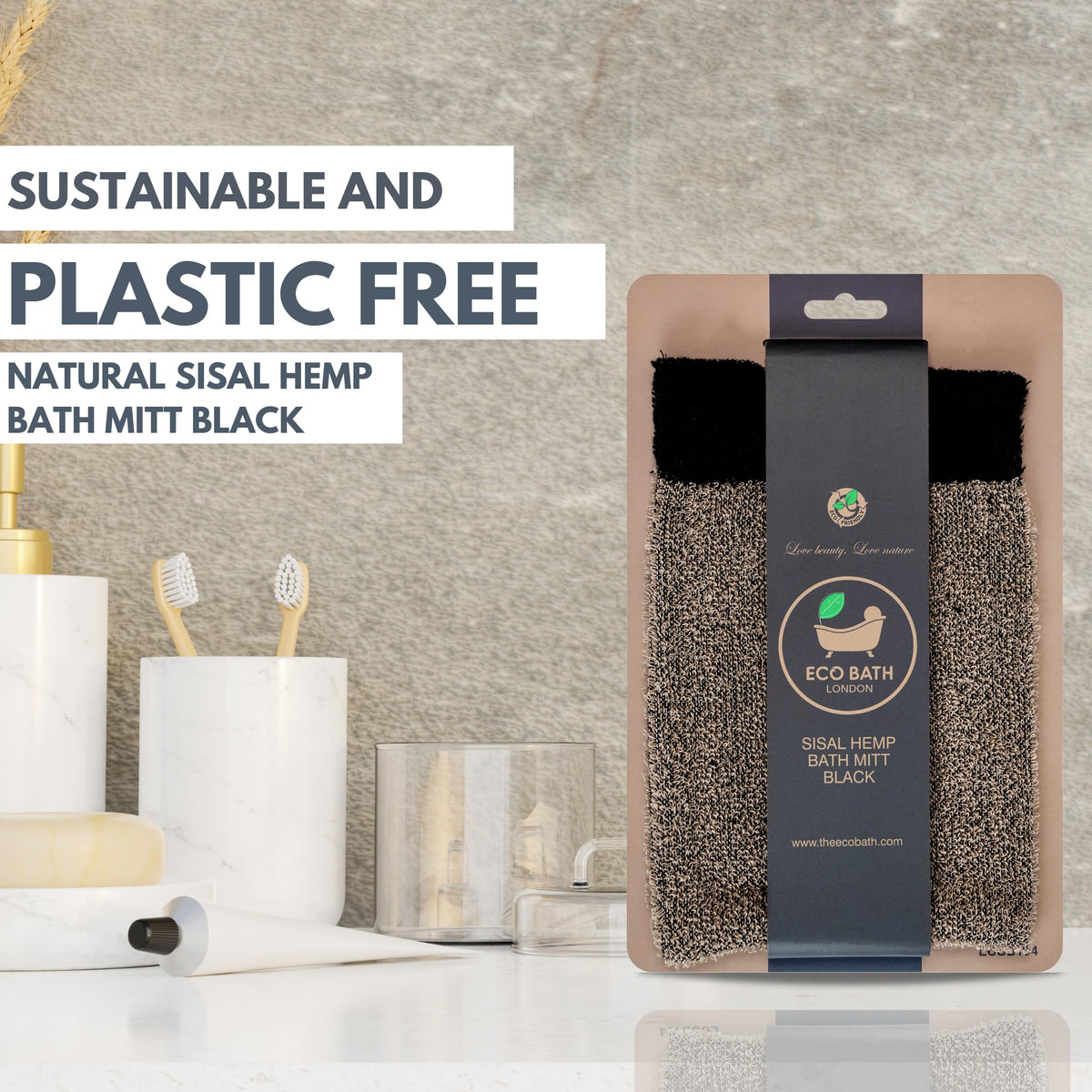 Natural Bath Mitt