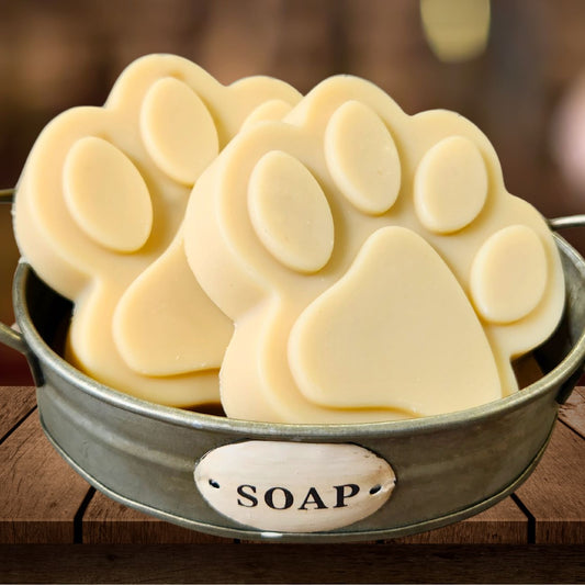 Goat Milk Soap | Dog Shampoo Bar | Big Paw