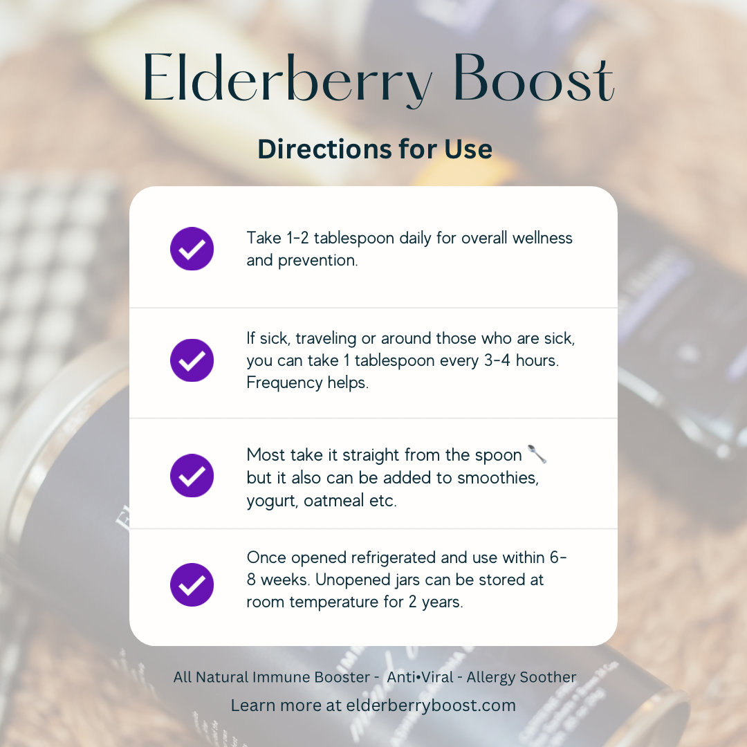 Honey•Free Elderberry Boost (12oz)