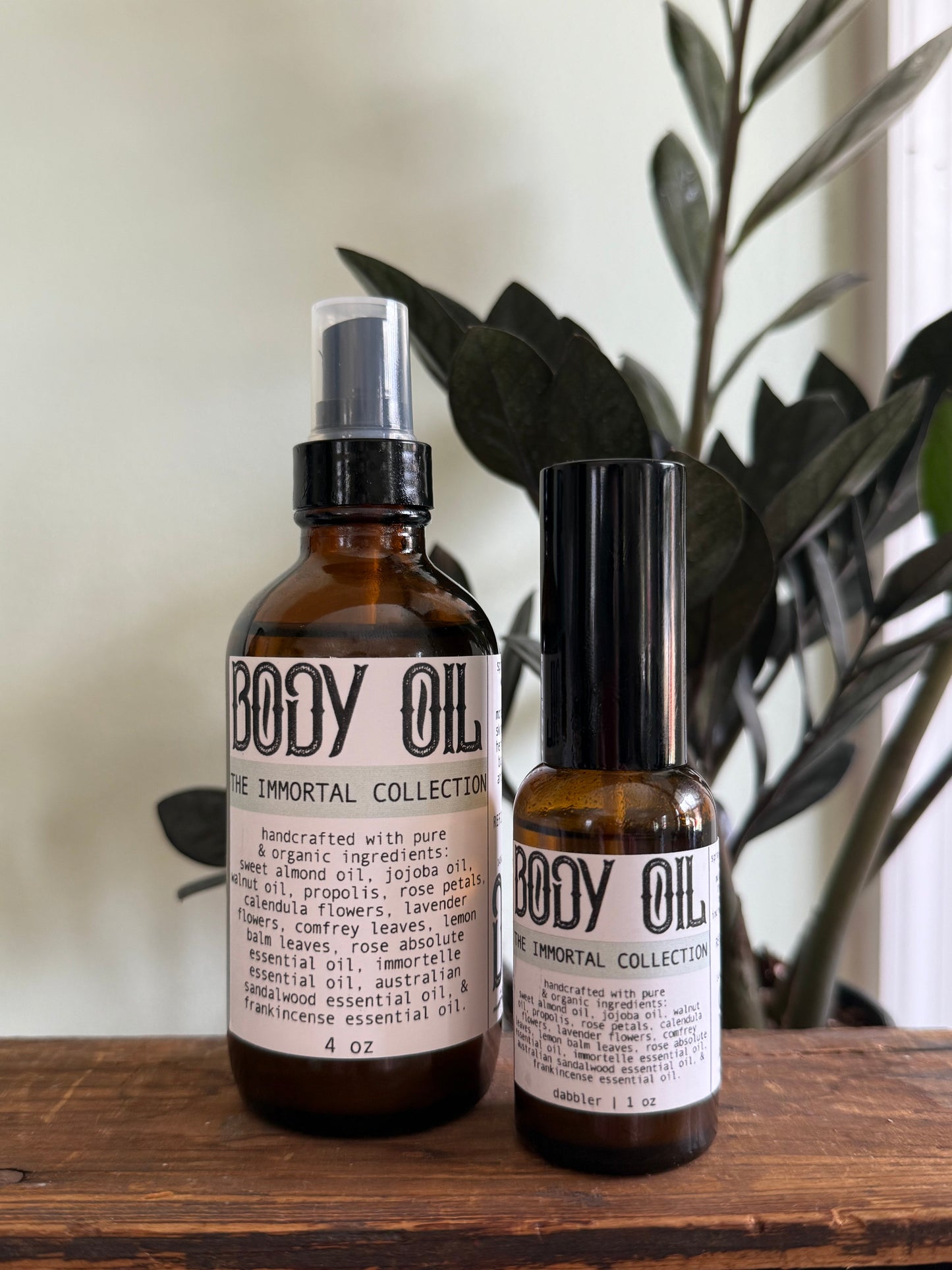 Immortal Body Oil