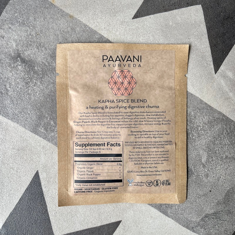Spring Sampler Kit: Ayurvedic Set for Kapha Season