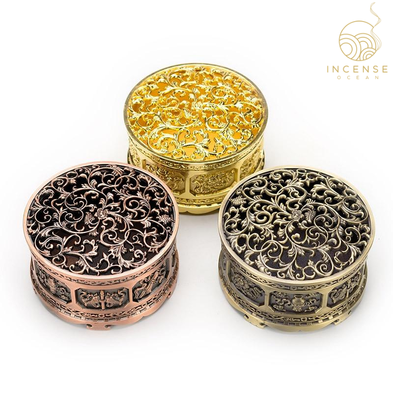 Nepalese Classic Metal Incense Holder