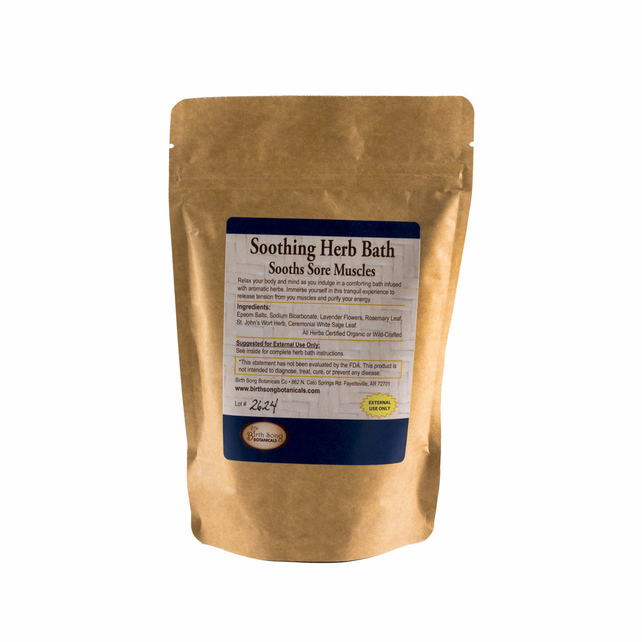 Relaxing and Soothing Herb Bath and Foot Soak