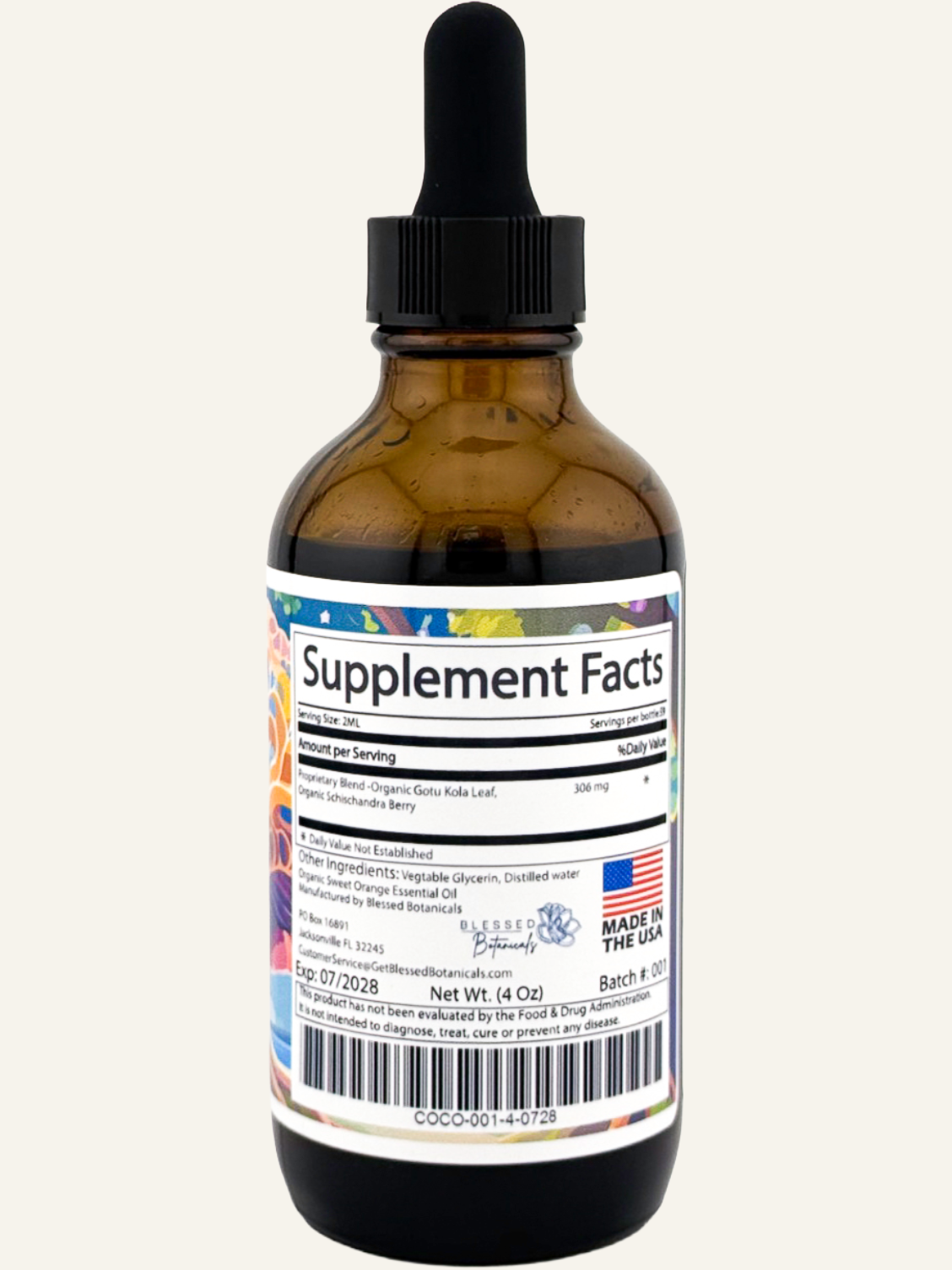 Organic Cortisol Control Glycerite