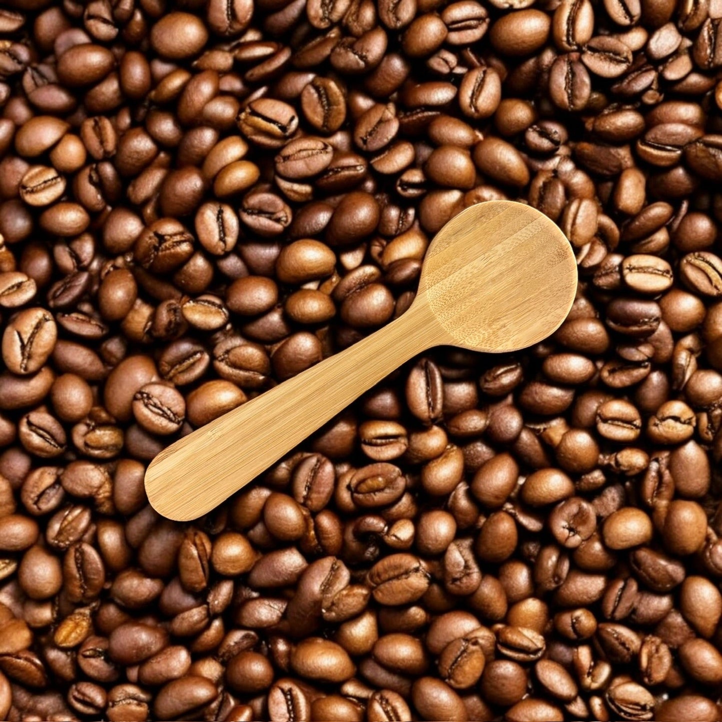 Bamboo Coffee Clip Spoon
