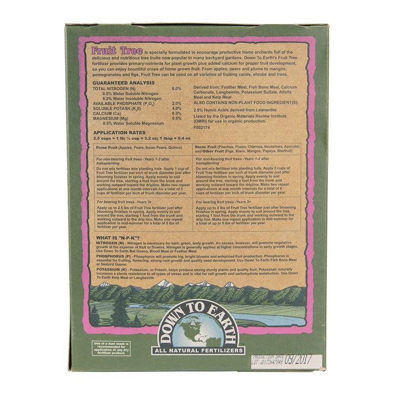 Fruit Tree Fertilizer 6-2-4 (5 lb box)