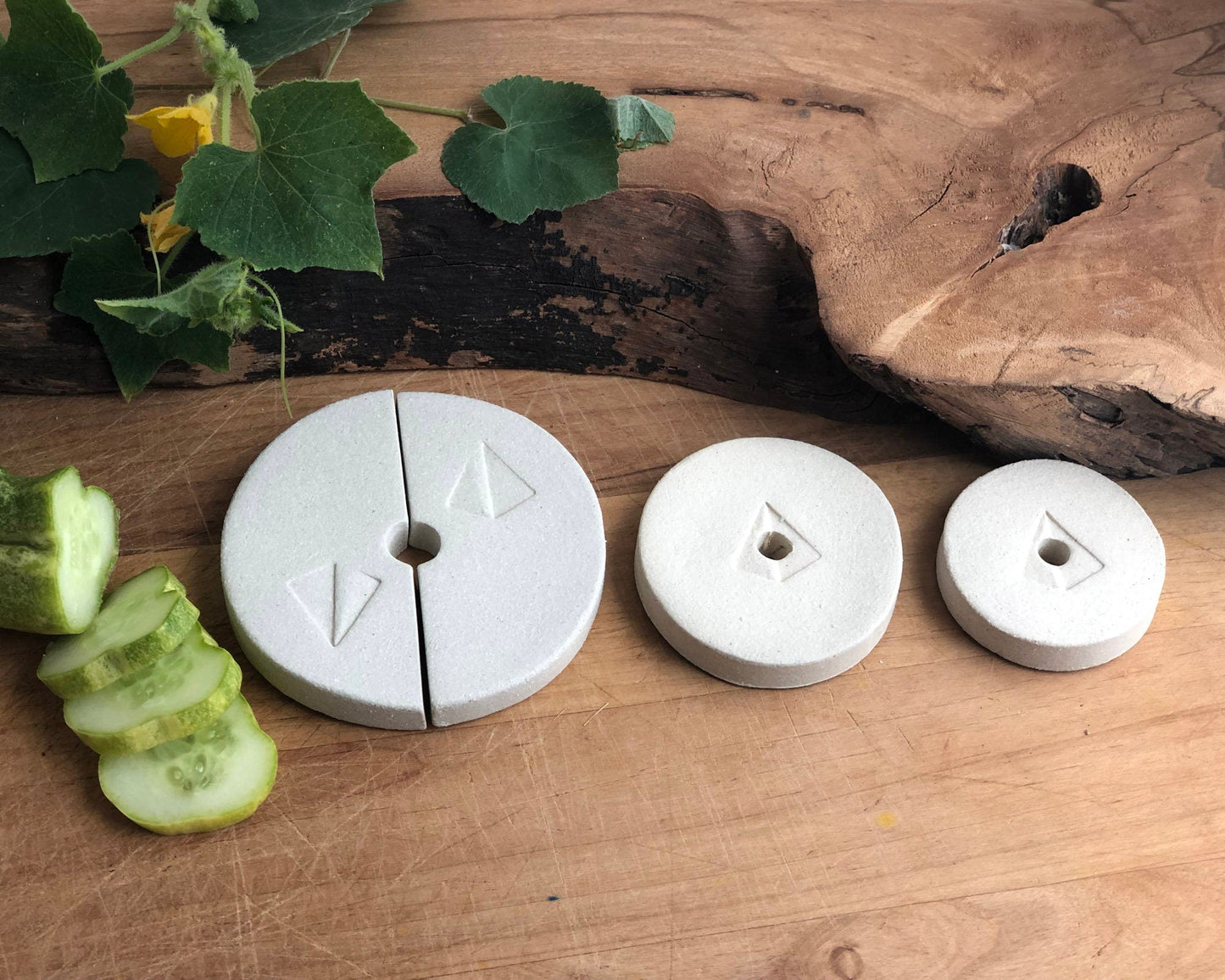 3 Fermentation Weights Mix - Mason Jar Weights Set