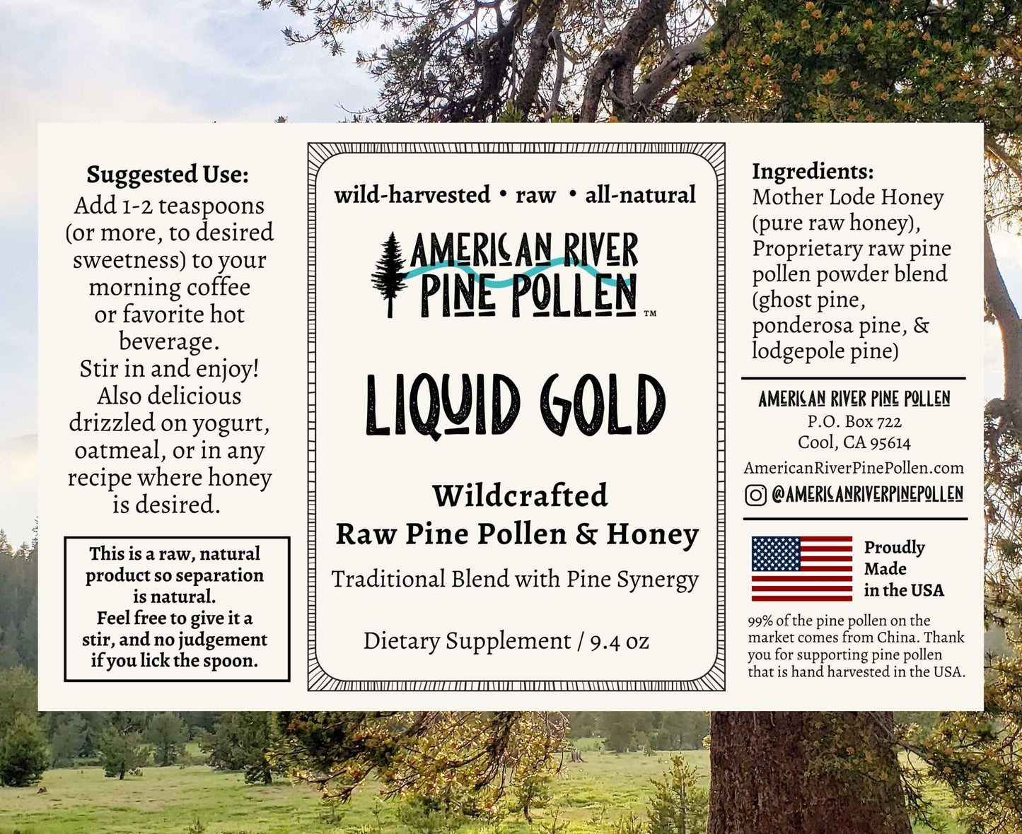 Liquid Gold: Pine Pollen Electuary