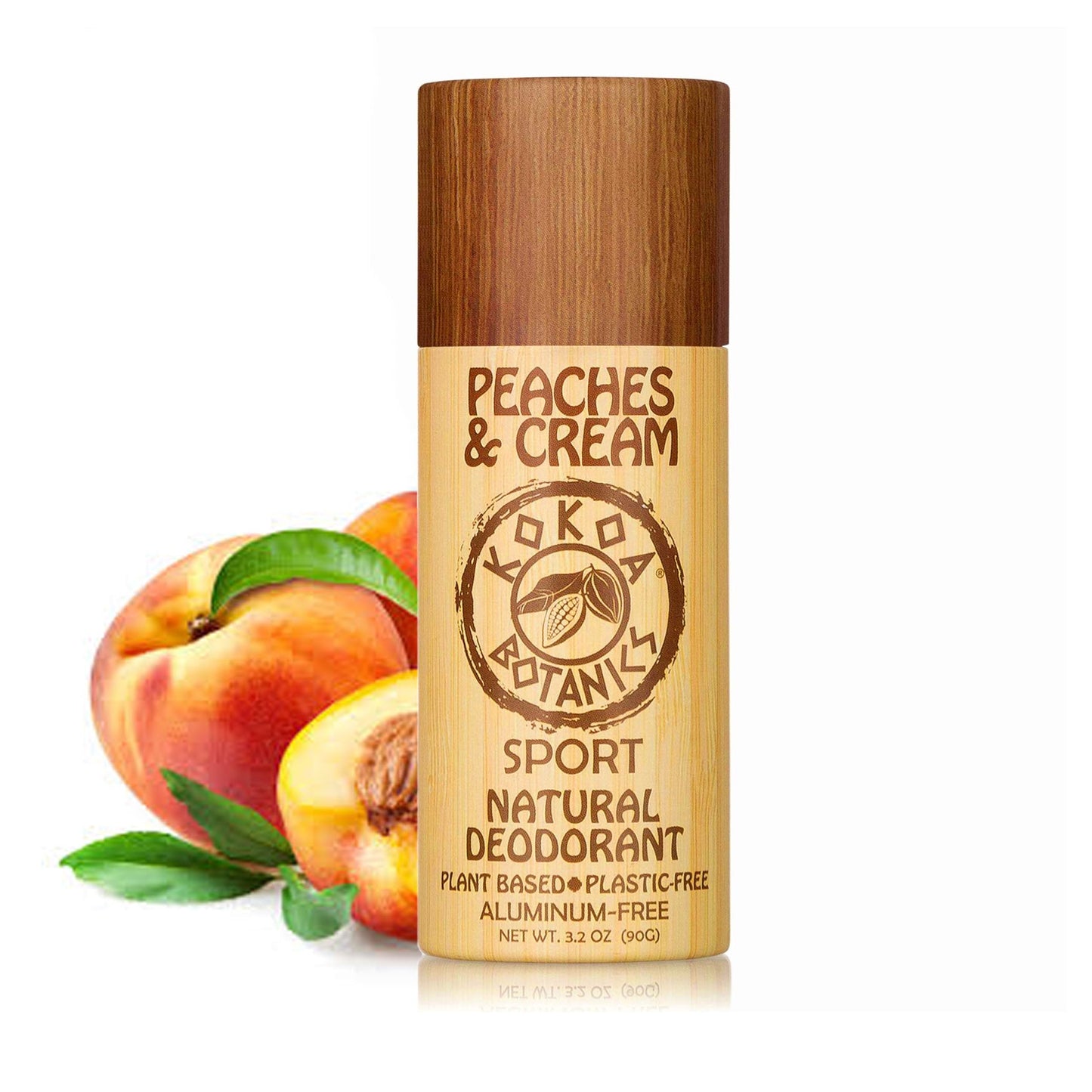 Stick Deodorant: Peaches and Cream