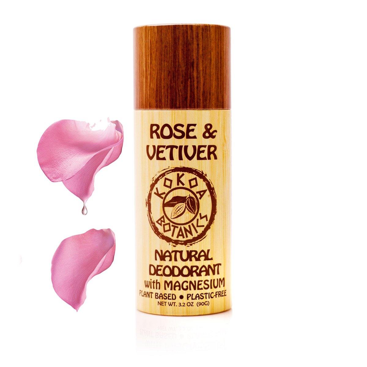 Stick Deodorant: Rose and Vetiver