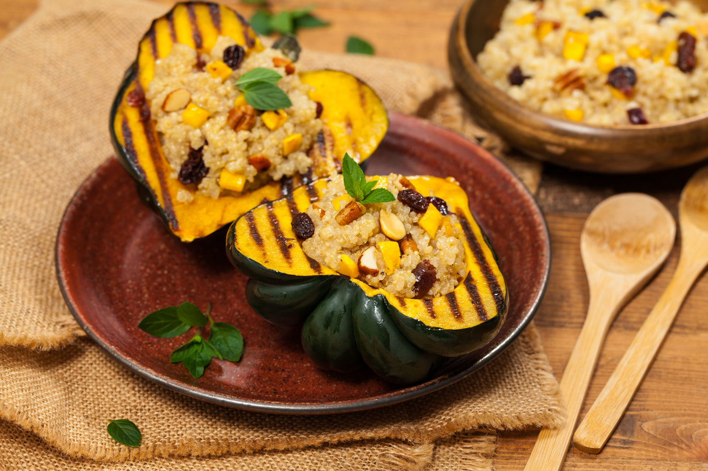 50 Table Queen Acorn Squash (Cucurbita Pepo) Seeds