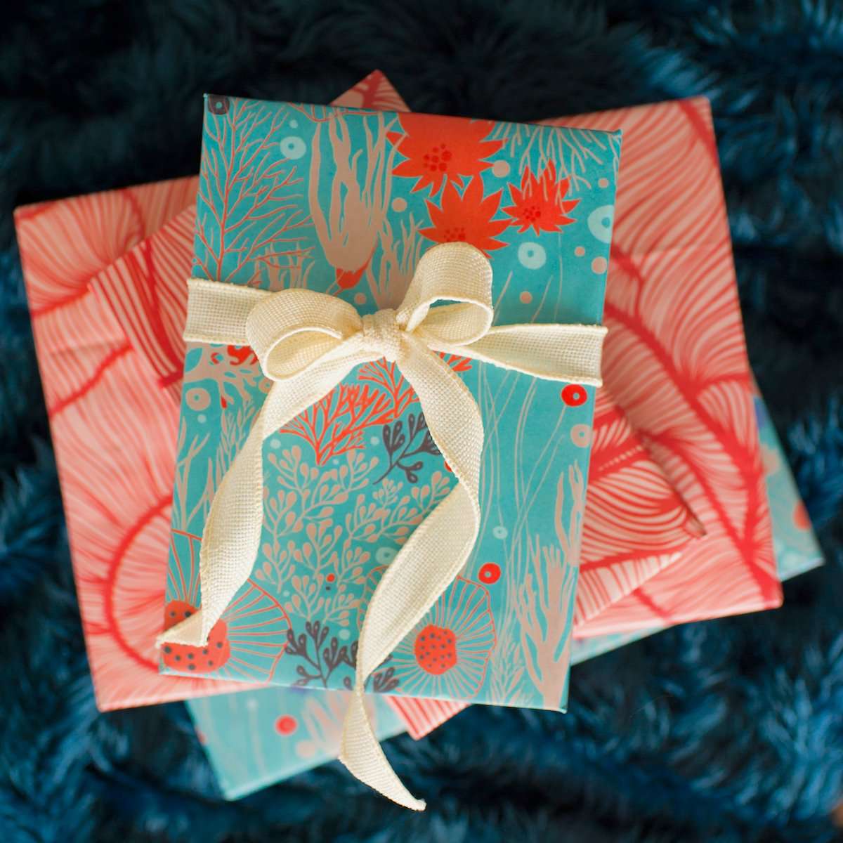 Double-Sided Eco Wrapping Paper | Recycled & Compostable Gift Wrap