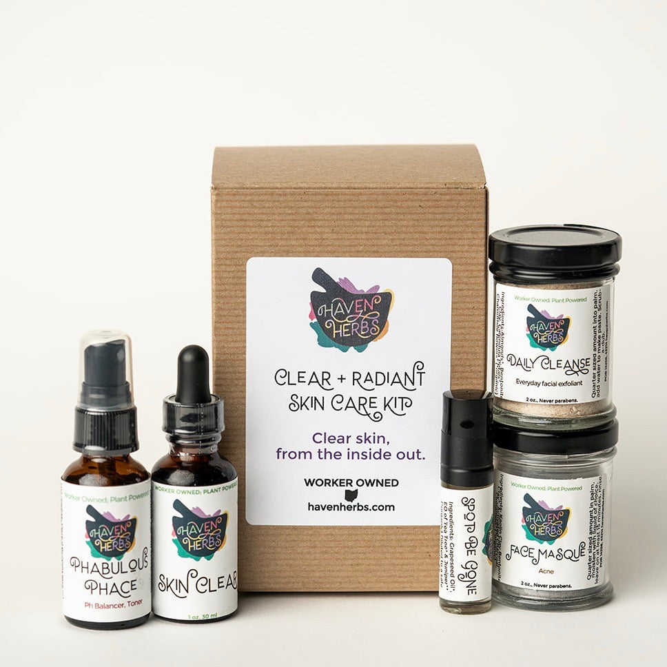 Facial Box: Clear + Radiant (for Acne)