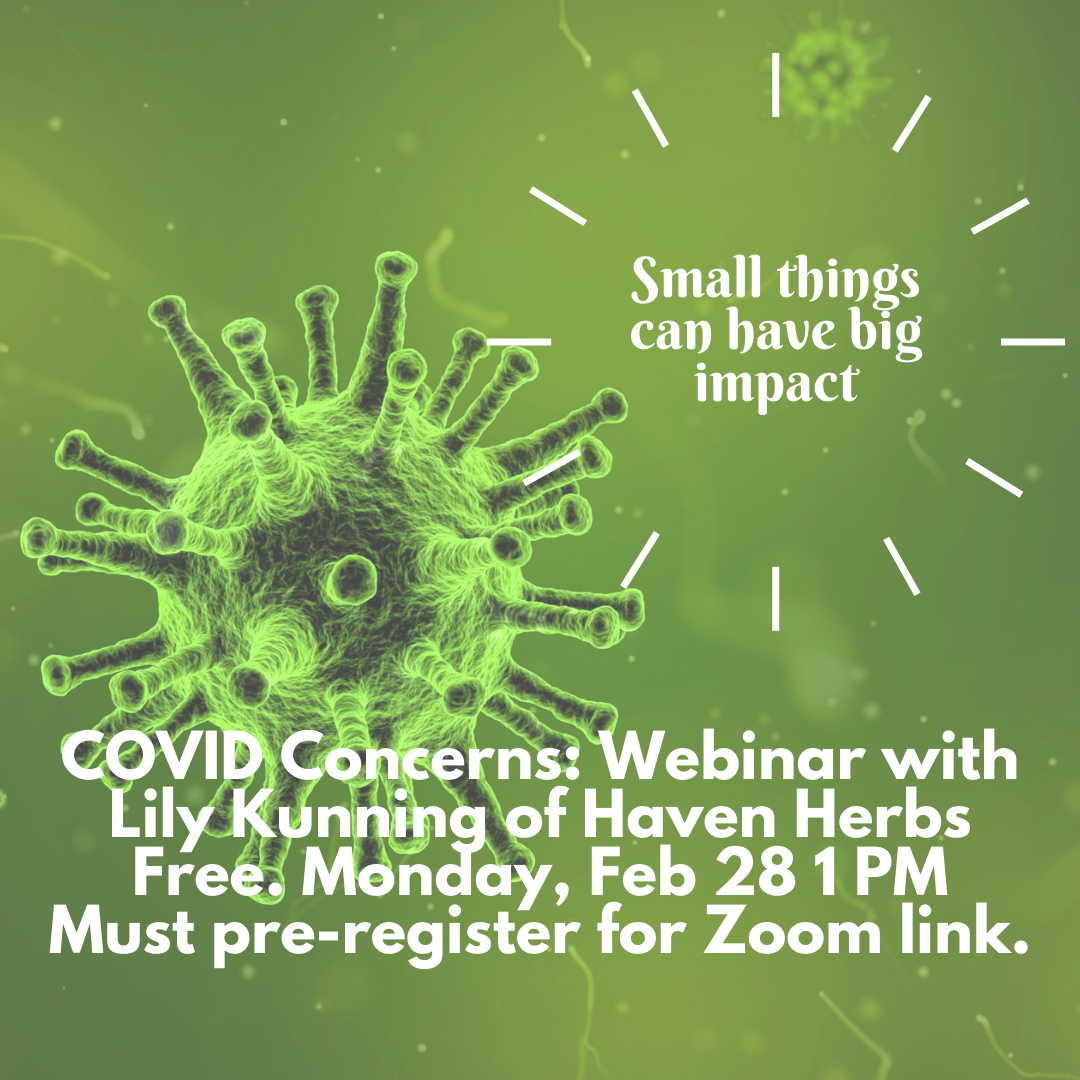 COVID Concerns Webinar!