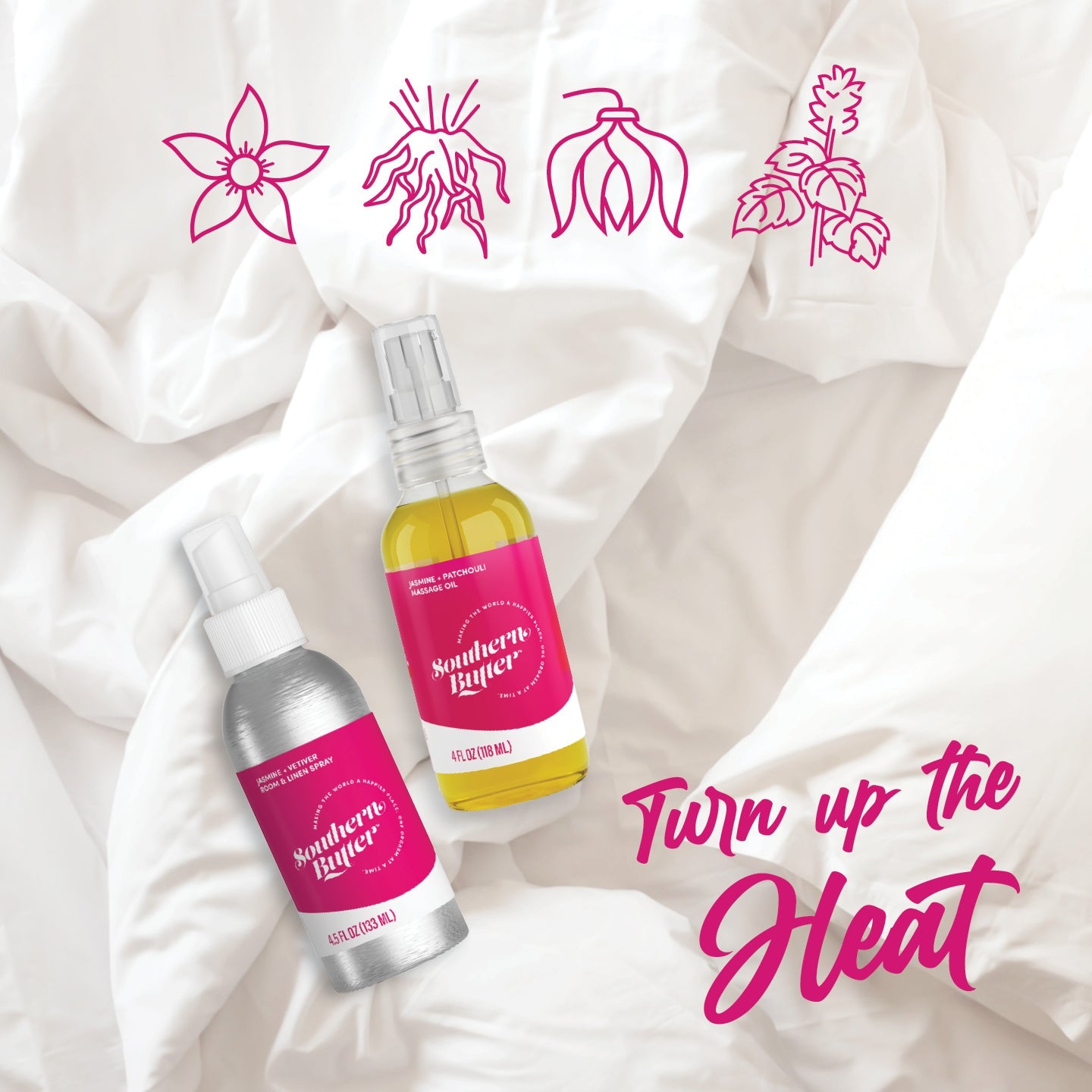 Intimate Massage Oil - Jasmine + Patchouli