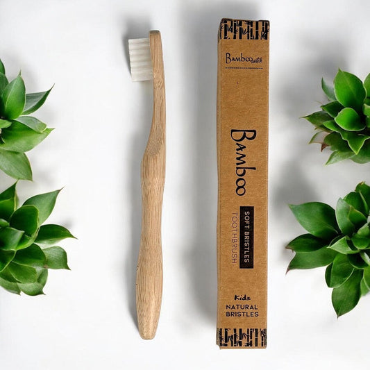 Bamboo Kids Toothbrush | Compostable Bristle