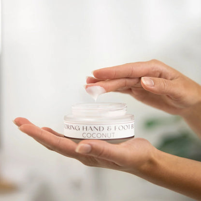 Natural Hand & Foot Butter (Rose or Coconut scent), hydrating & nourishing