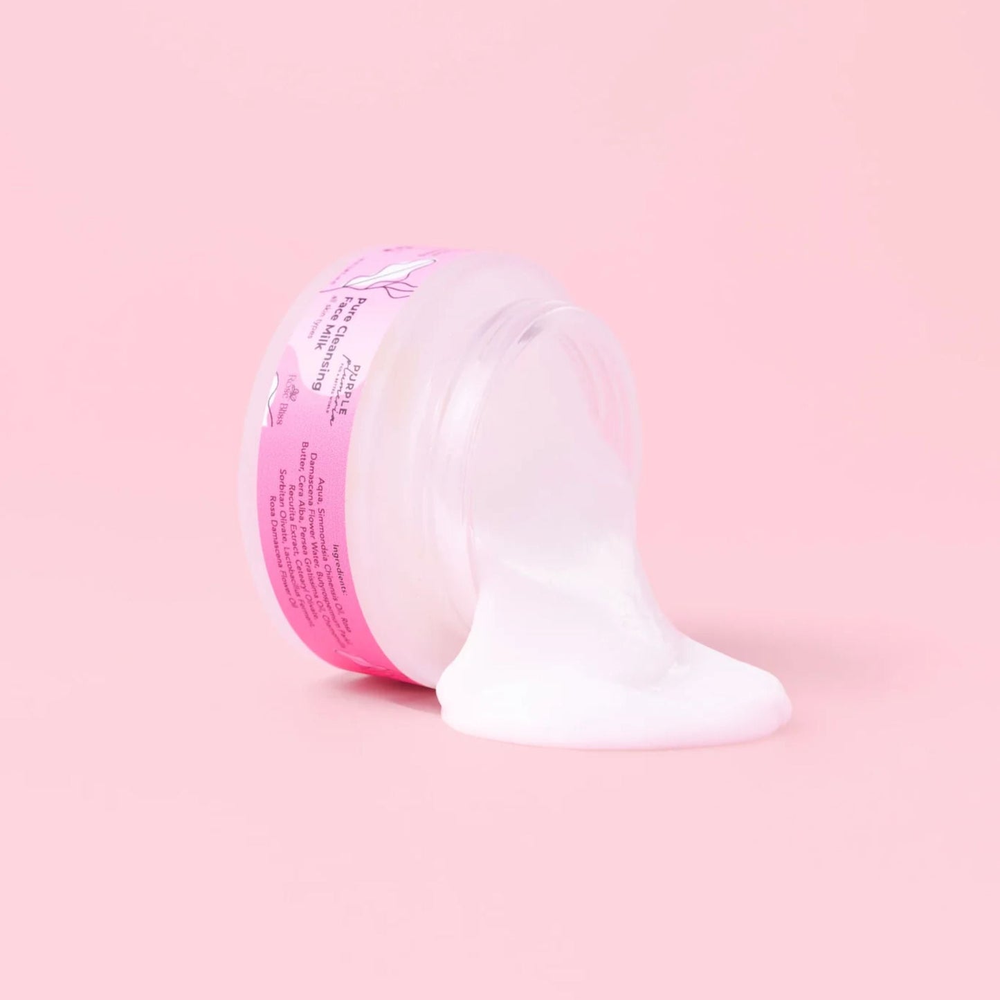Natural Cleansing Face Milk – Rose Bliss – Hydrating & Refreshing for Everyday Use