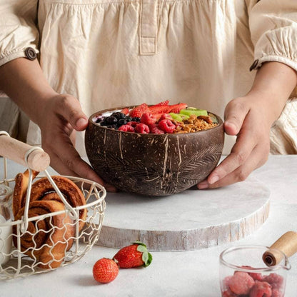 Classic Coconut Bowl & Spoon