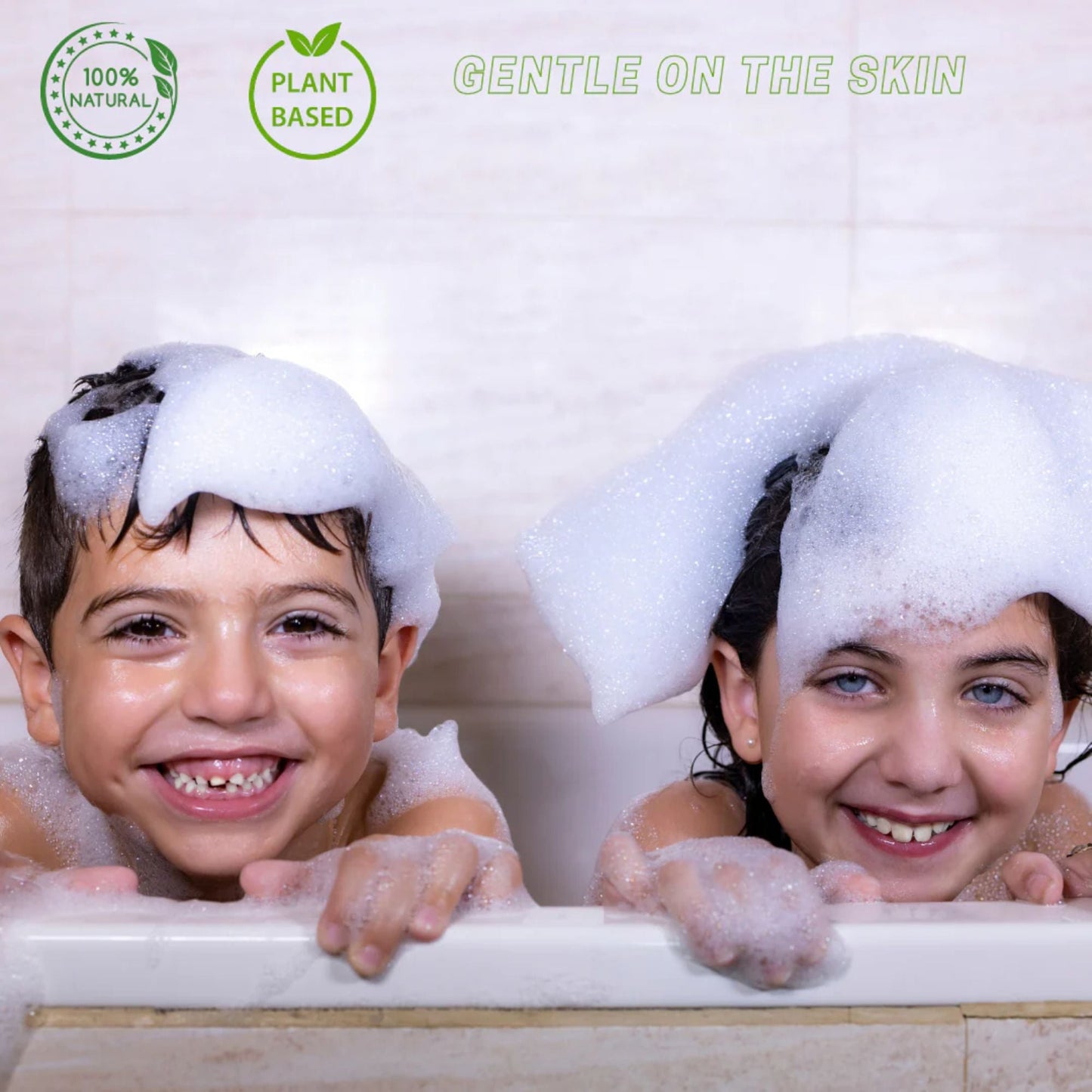 Natural Kid Bath Sponges – Eco-Friendly & Compostable –  3 Fun Animal Shapes