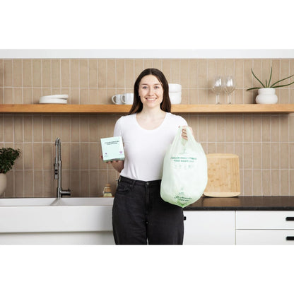 Compostable Kitchen Garbage Bags – 13 Gallon & 3 Gallon