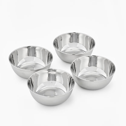 Stainless Snack Bowls (set of 4)