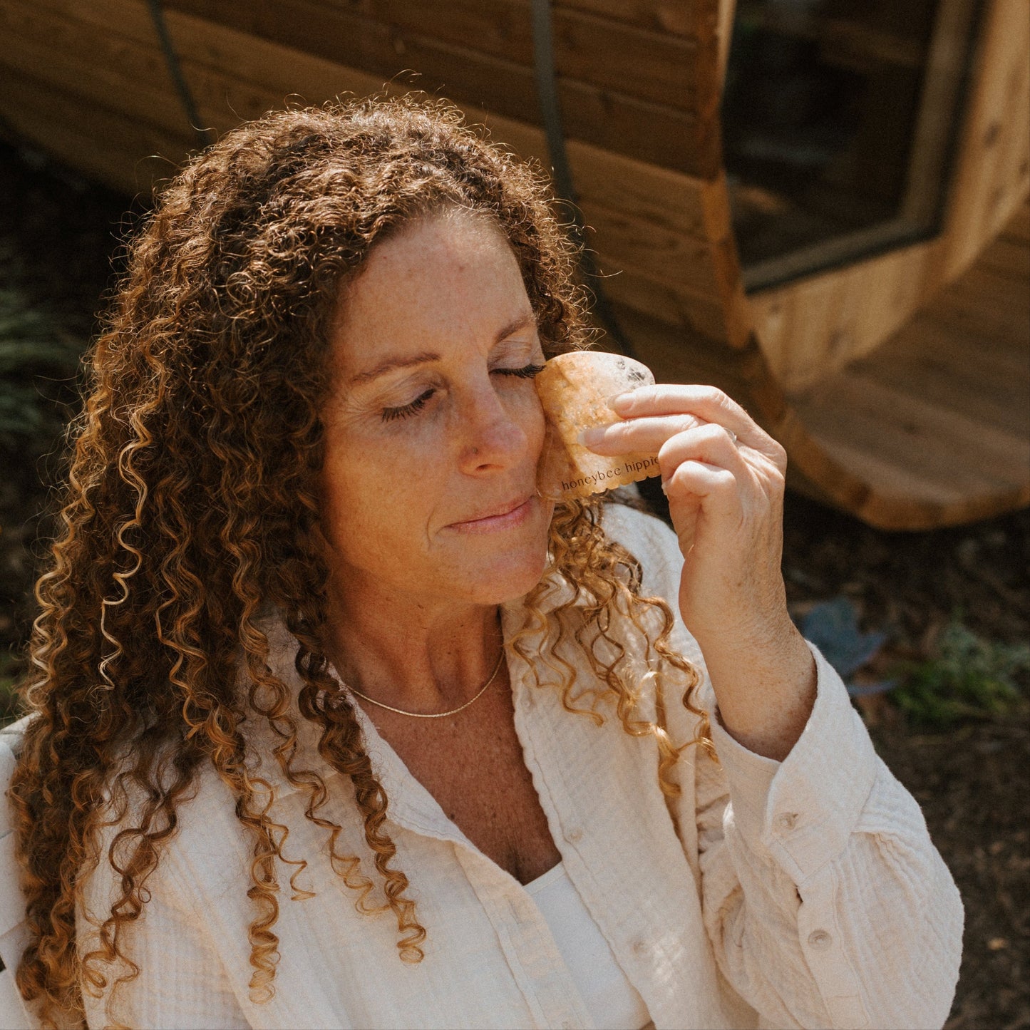 Golden Quartz Gua Sha
