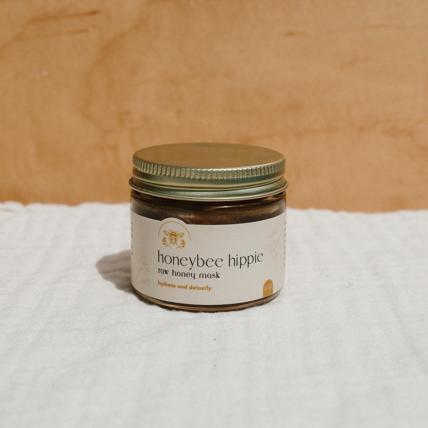 Herbal infused raw honey mask