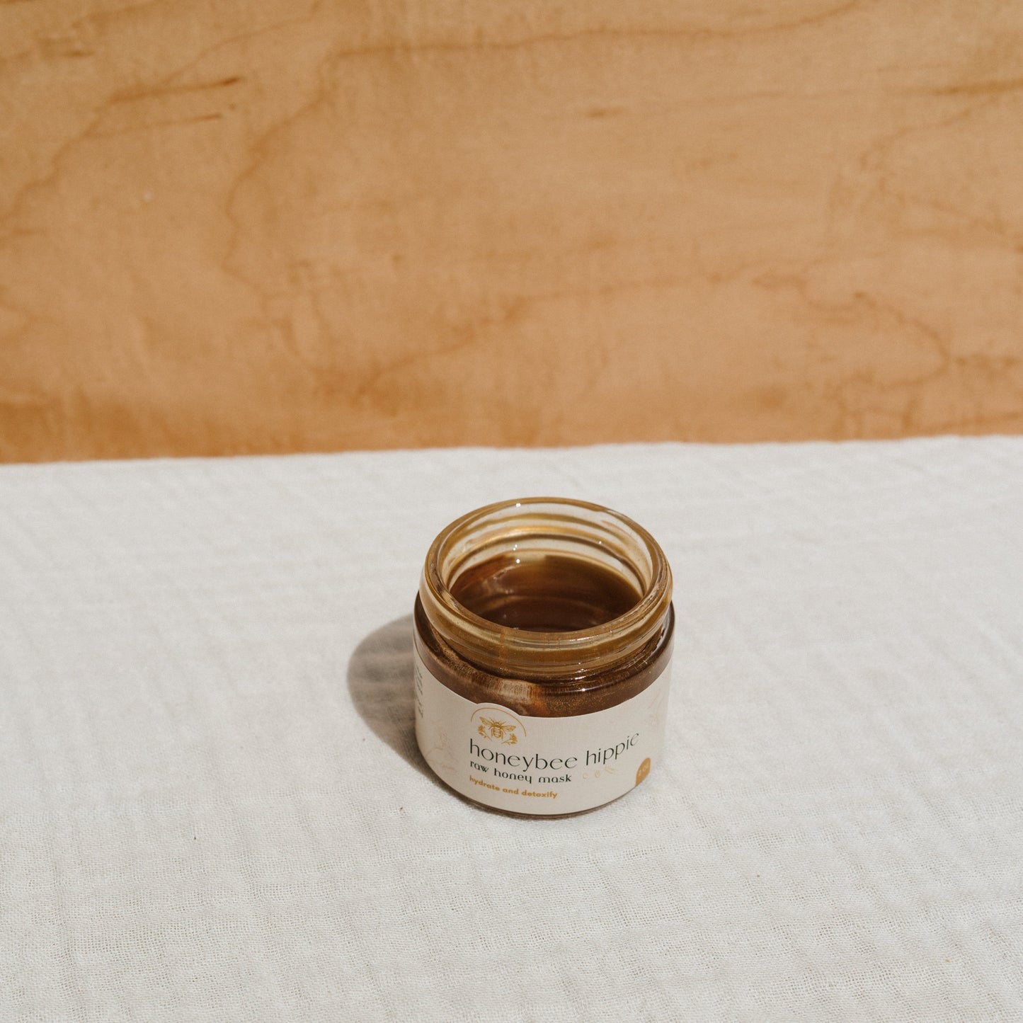 Herbal infused raw honey mask