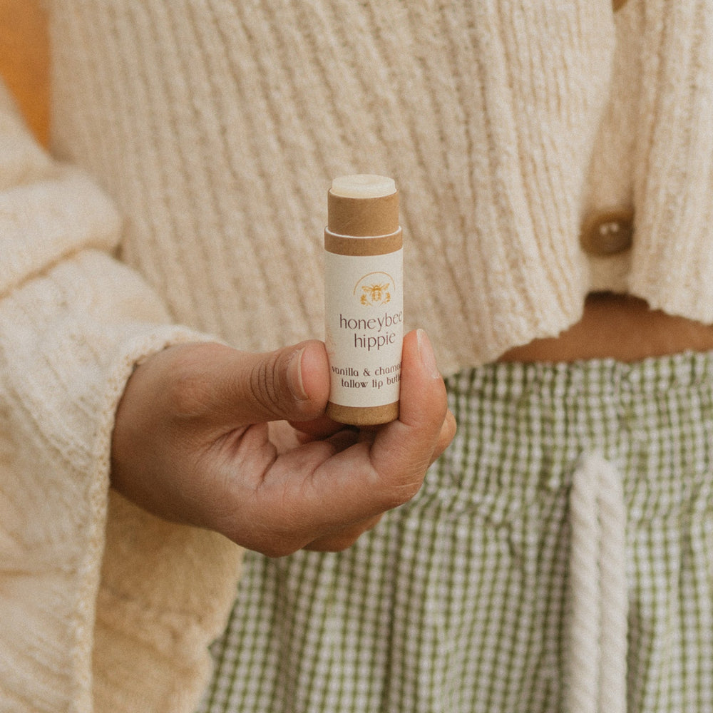 Vanilla & Chamomile Tallow Lip Butter