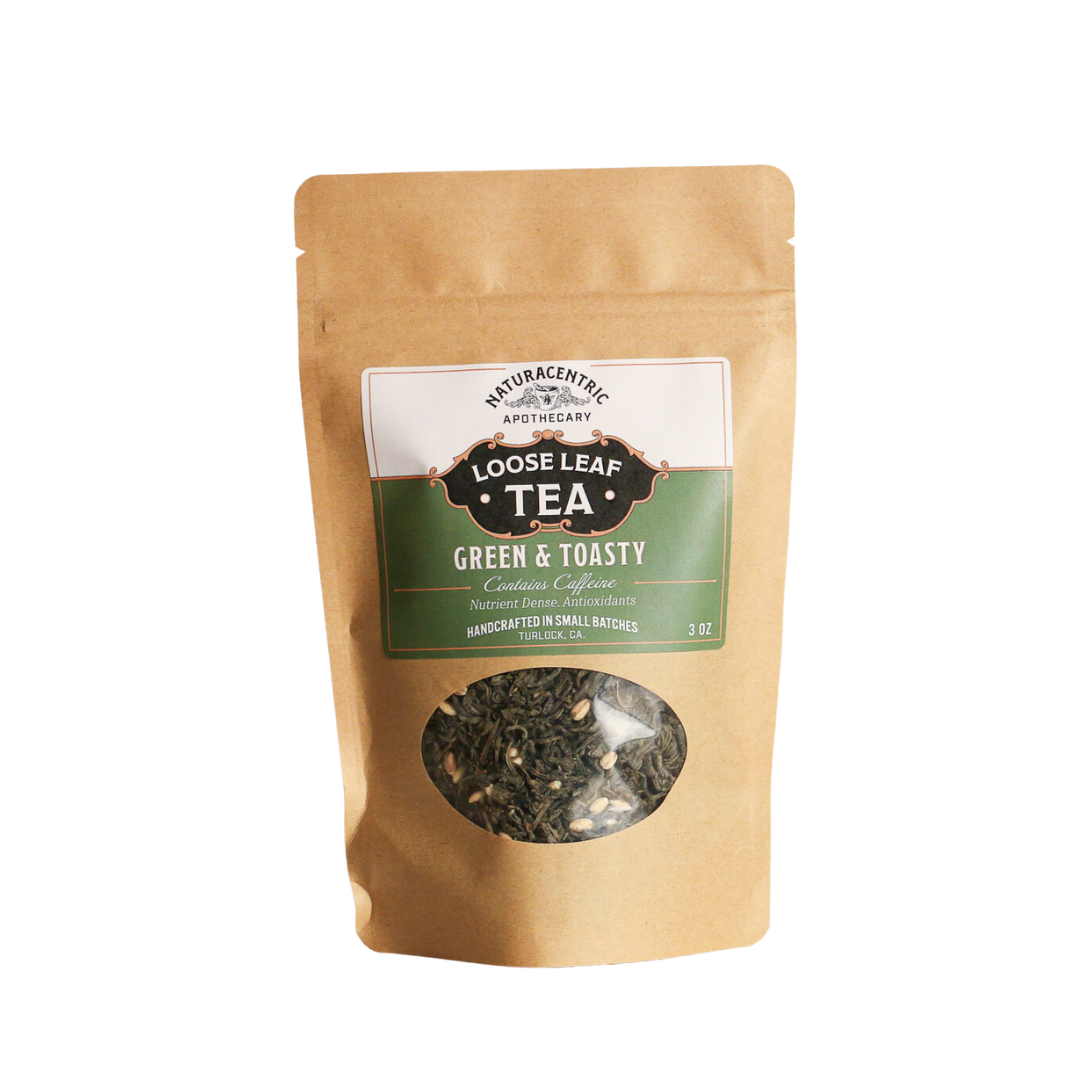 Green & Toasted Barley Loose Leaf Tea