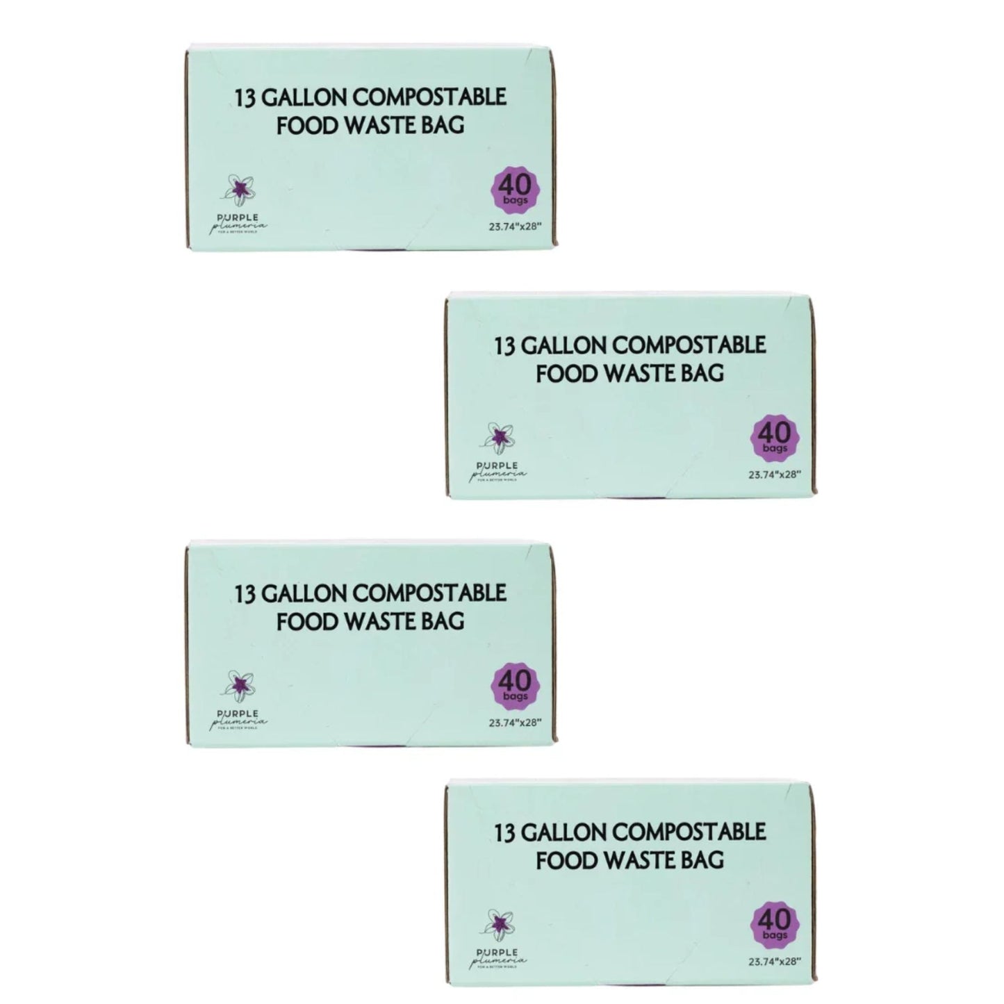 Compostable Kitchen Garbage Bags – 13 Gallon & 3 Gallon