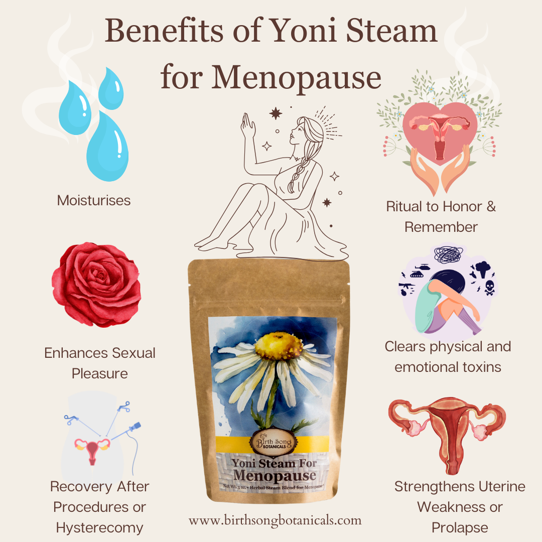 Yoni Steam for Menopause and Perimenopause