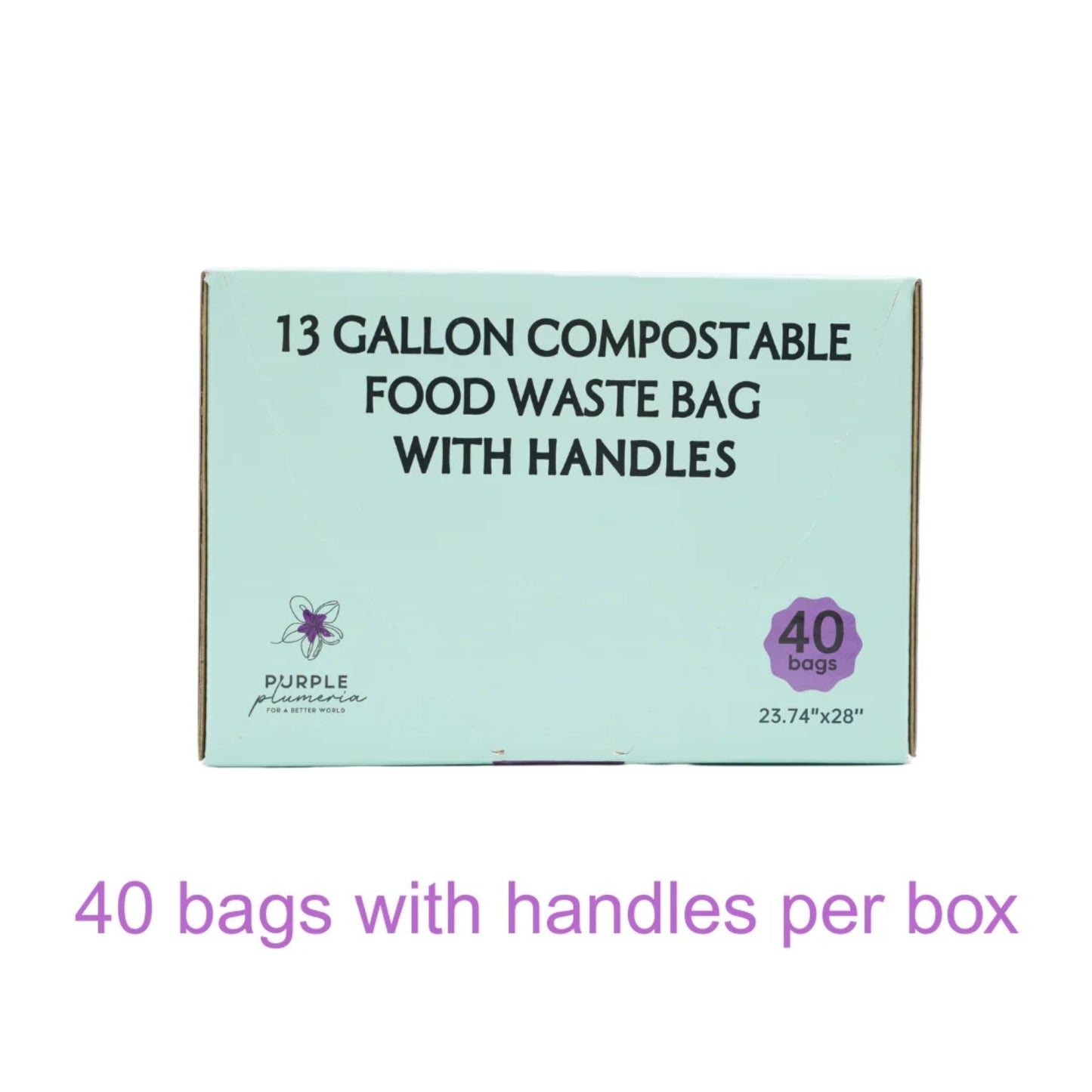 Compostable Kitchen Garbage Bags – 13 Gallon & 3 Gallon