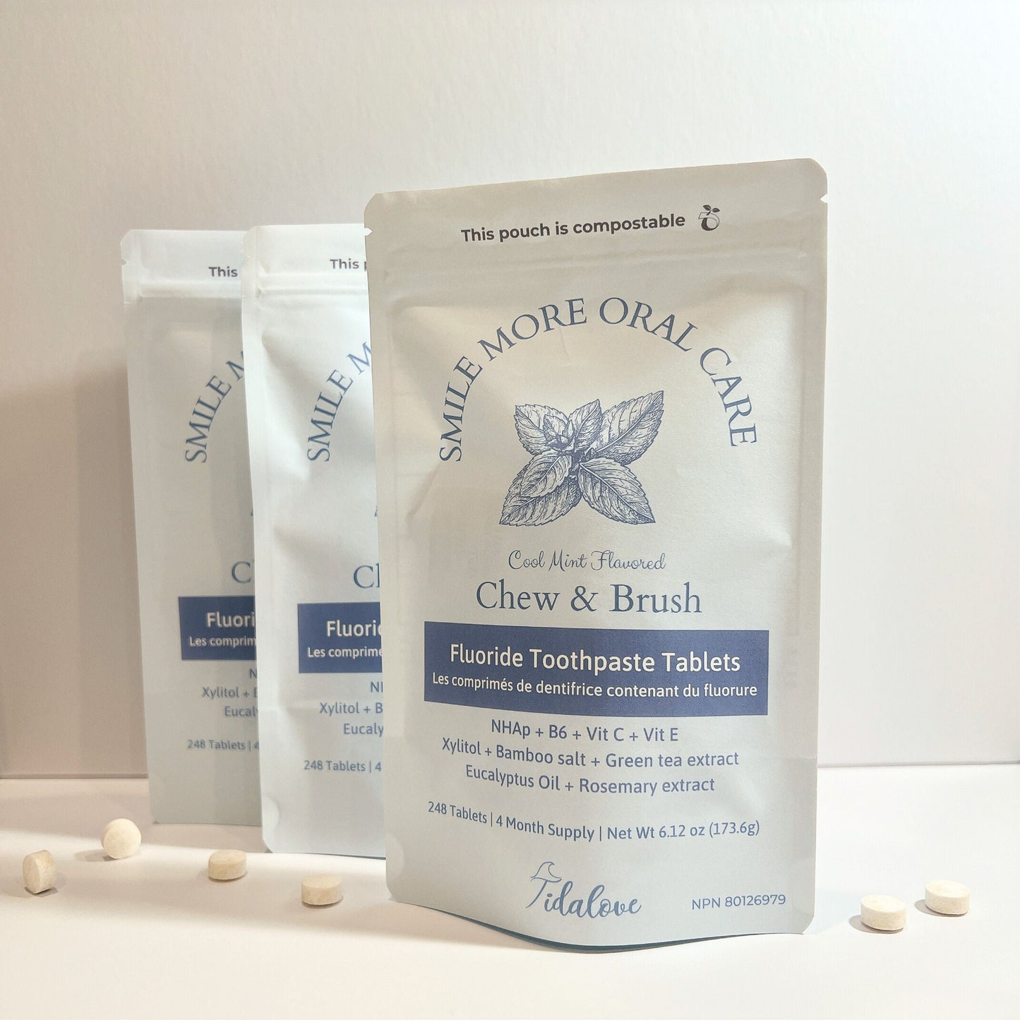 Toothpaste Tablets: Cool Mint