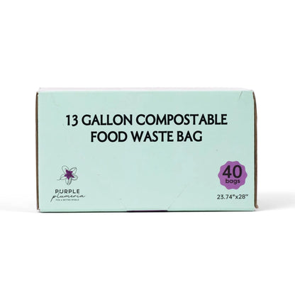 Compostable Kitchen Garbage Bags – 13 Gallon & 3 Gallon