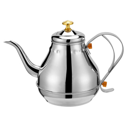 Stainless Steel Tea Pot with Tea Strainer