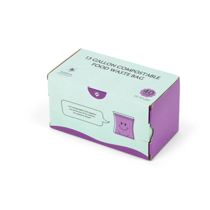 Compostable Kitchen Garbage Bags – 13 Gallon & 3 Gallon