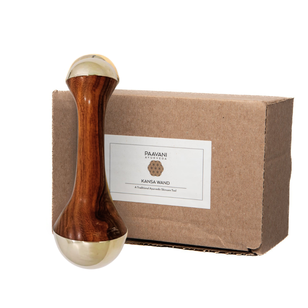 Dual-Dome Kansa Wand: Ayurvedic Tool for Detoxification