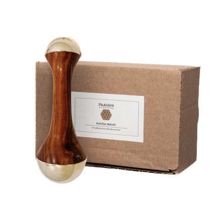 Dual-Dome Kansa Wand: Ayurvedic Tool for Detoxification