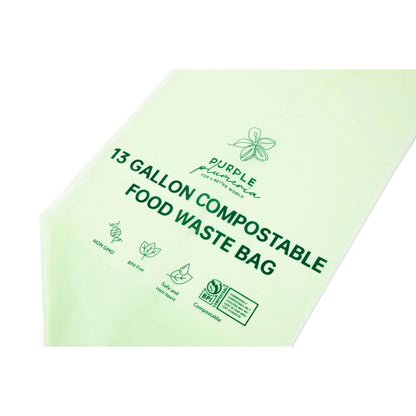 Compostable Kitchen Garbage Bags – 13 Gallon & 3 Gallon