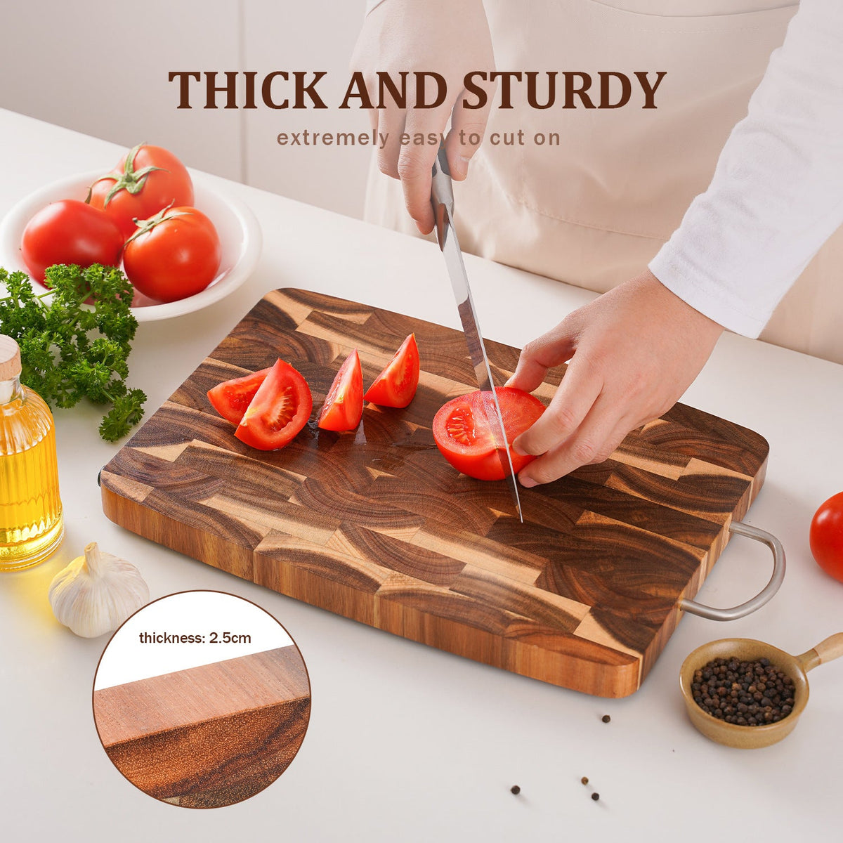 Wooden cutting board