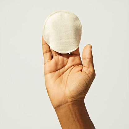 Reusable Organic Cotton Rounds (Set with Finger Pocket)