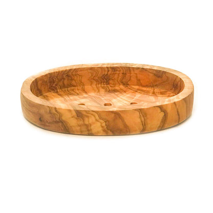Natural Wood Soap Dish - Handcrafted Bathroom Accessory
