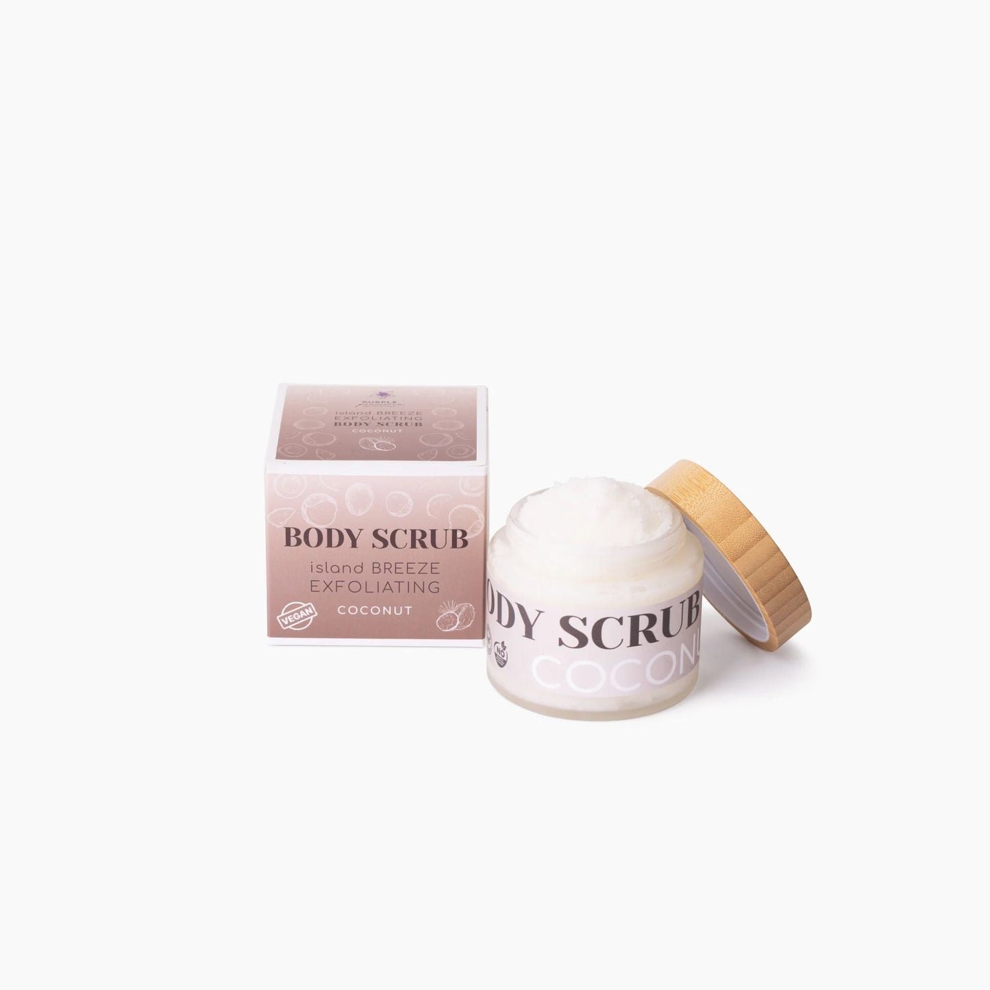 Natural Vegan Body Scrub (Rose or Coconut)