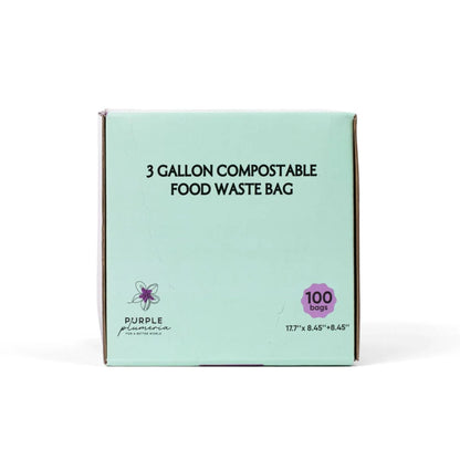 Compostable Kitchen Garbage Bags – 13 Gallon & 3 Gallon