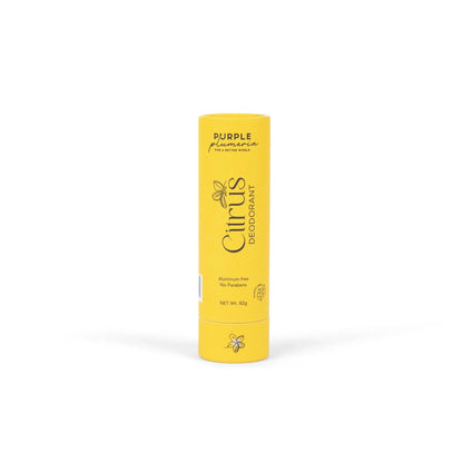 Plastic-Free Deodorant – Aluminum & Paraben-Free – Jasmine, Citrus & Peach Berry Scents
