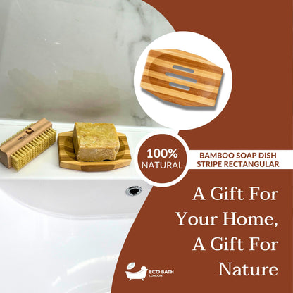 Natural Wood Soap Dish - Handcrafted Bathroom Accessory